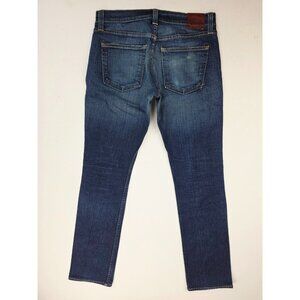 J Brand Kane Slim Straight Size 30X33 Mens Blue Denim Logo Jeans Made In The USA